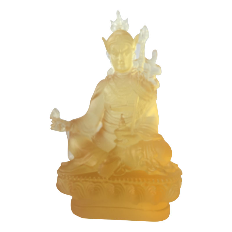 Padmasambhava glasstatuer