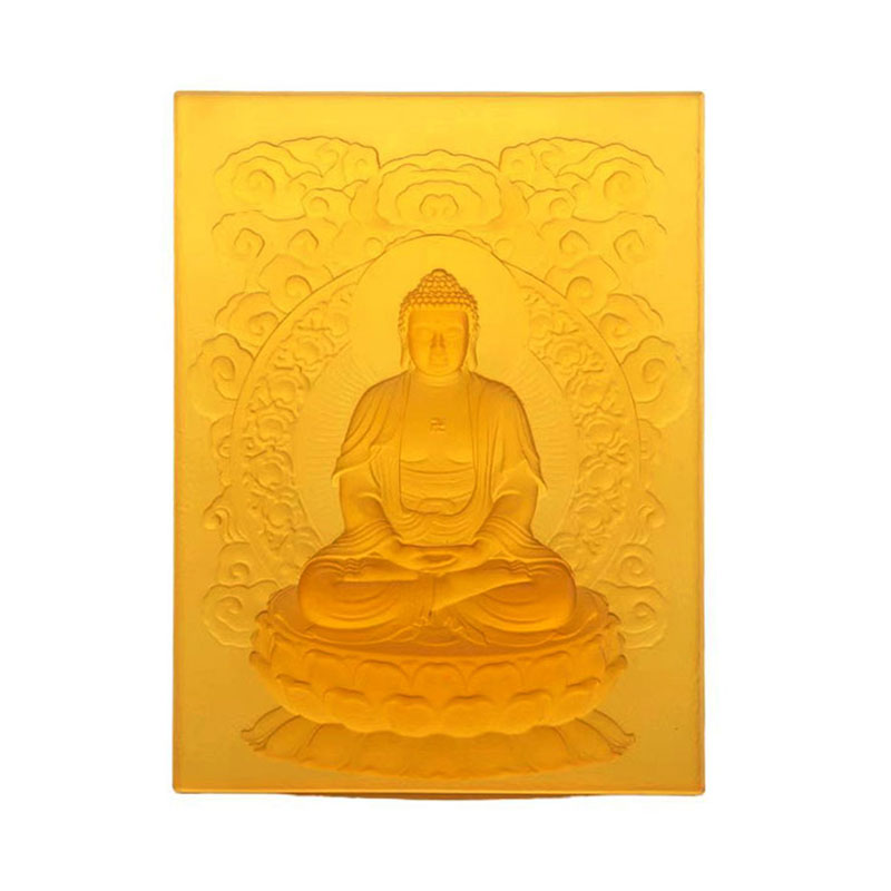 Amitabha Buddha Liuli dekorativ mursten
