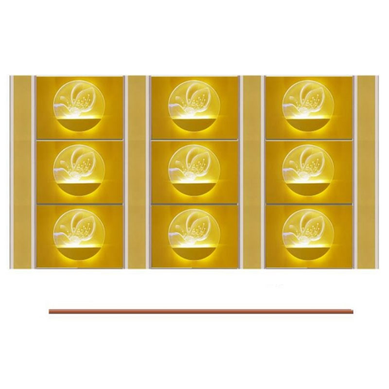 Buddha Alkove vægskab