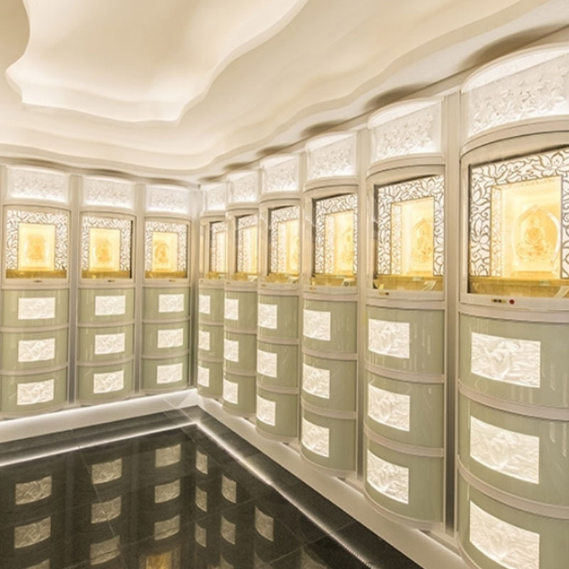 Columbarium hyldestativ