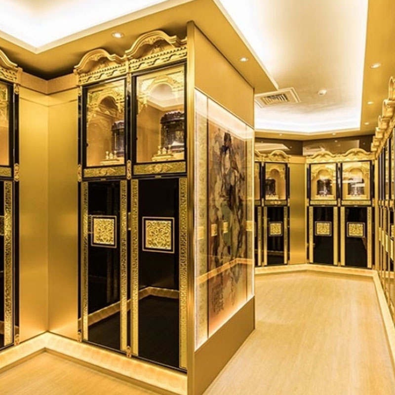 Columbarium hyldestativ