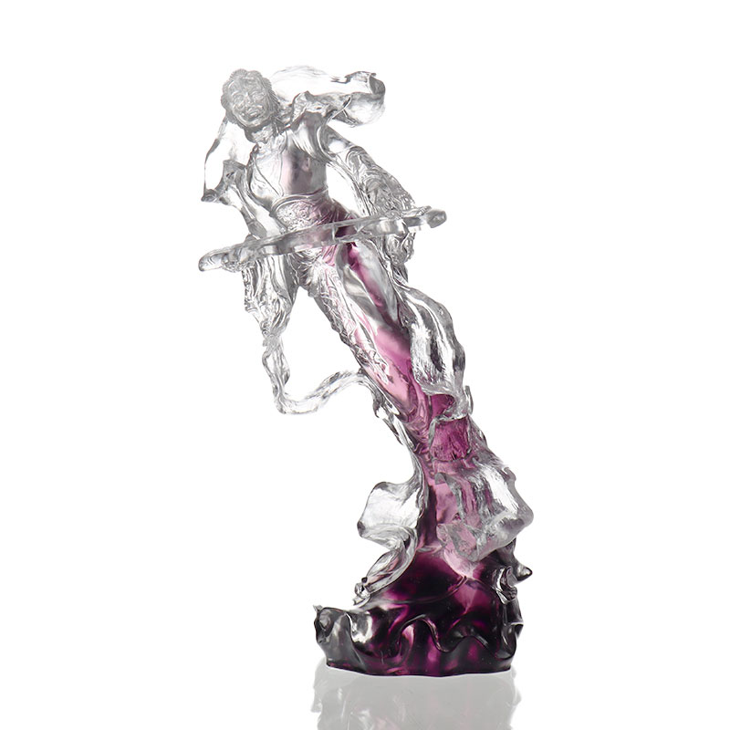 Flying Beauty Glas Figur Art Ornamenter