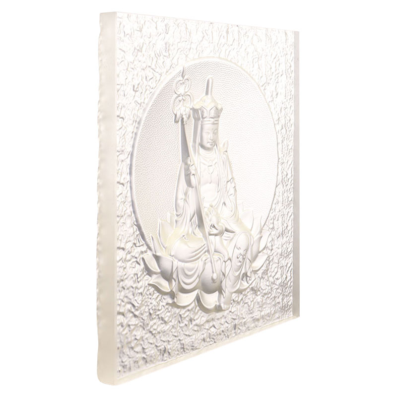 Ksitigarbha Bodhisattva dekorative Liuli-klodser